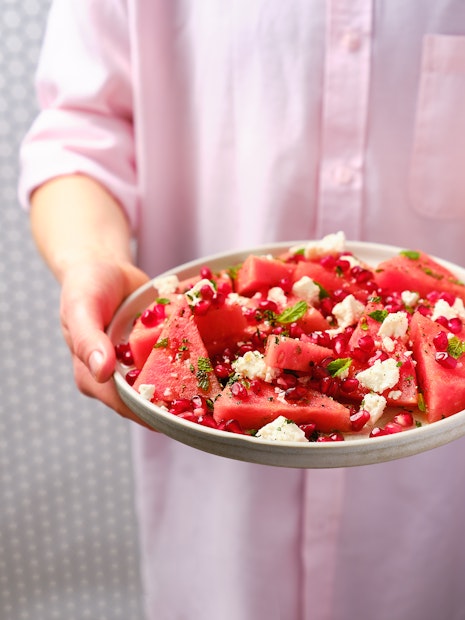 ViewWatermelon, Feta, & Pomegranate Salad Recipe